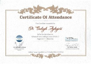 certificate of attendant